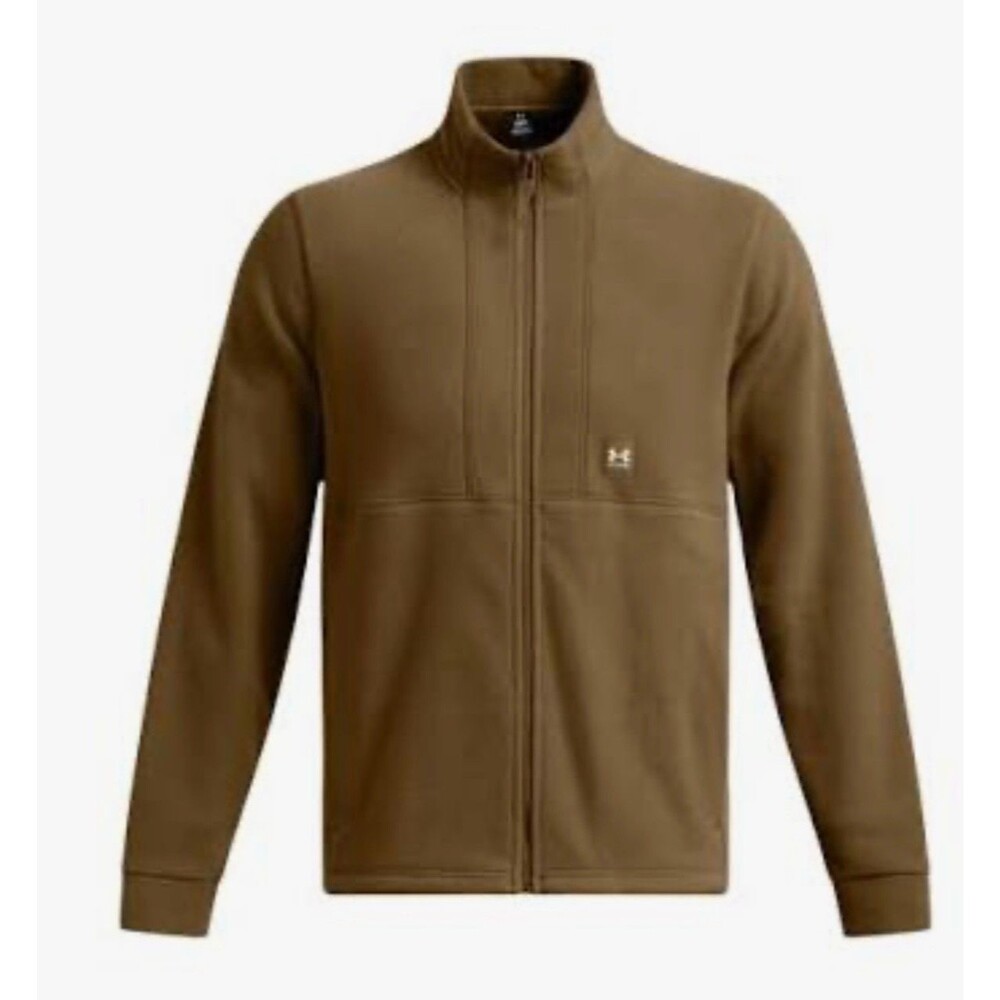 NWT Under Armour Men UA Expanse Fleece Sweatshirt Jacket Full zip L